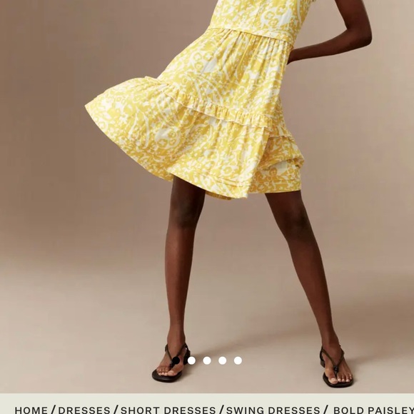 Me+Em yellow and white dress, size 10. - Picture 7 of 11